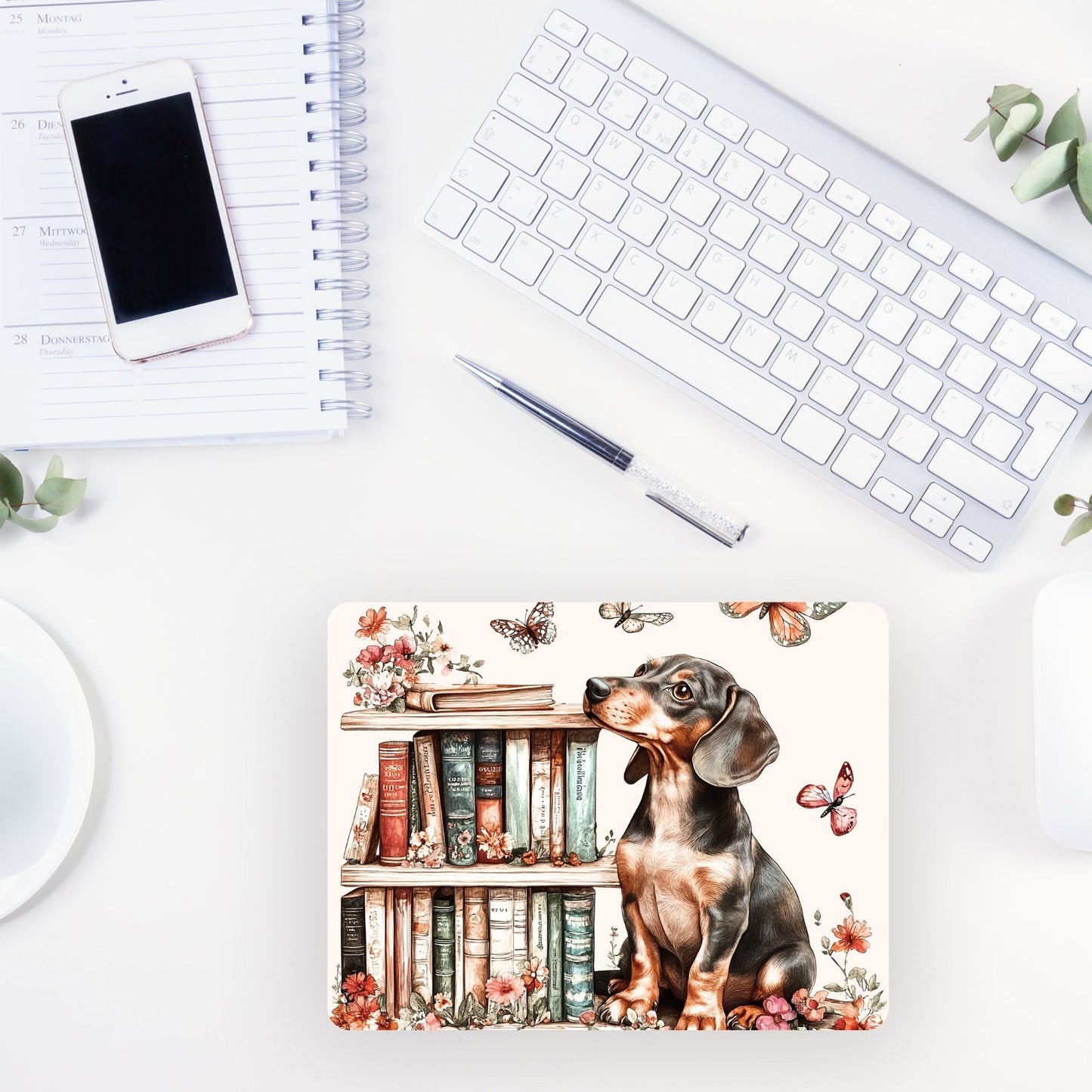Mouse Pad - Doxie Tales - Pooch Luxury