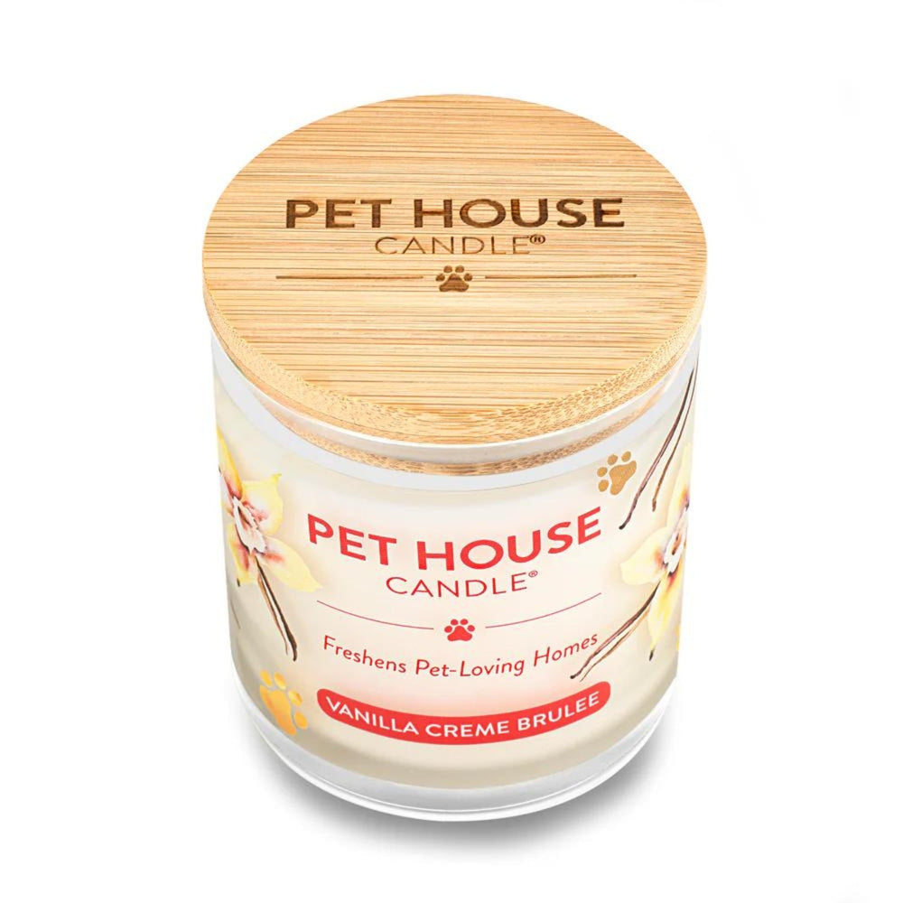 One Fur All Pet House Candle - Vanilla Creme Brûlée - Pooch Luxury