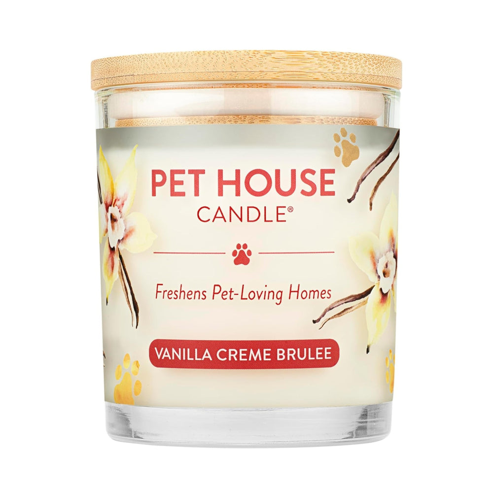 One Fur All Pet House Candle - Vanilla Creme Brûlée - Pooch Luxury