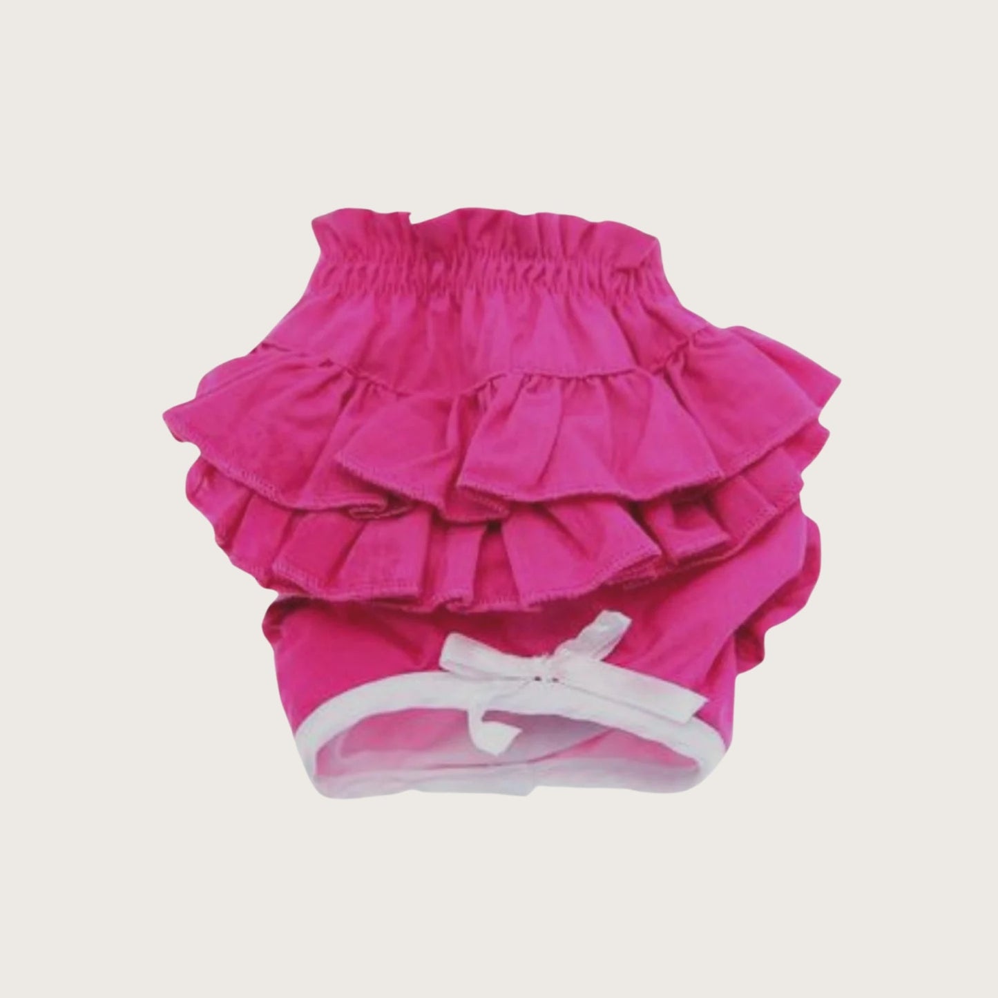 Ruffled Pink Dog Panties - Pooch Luxury