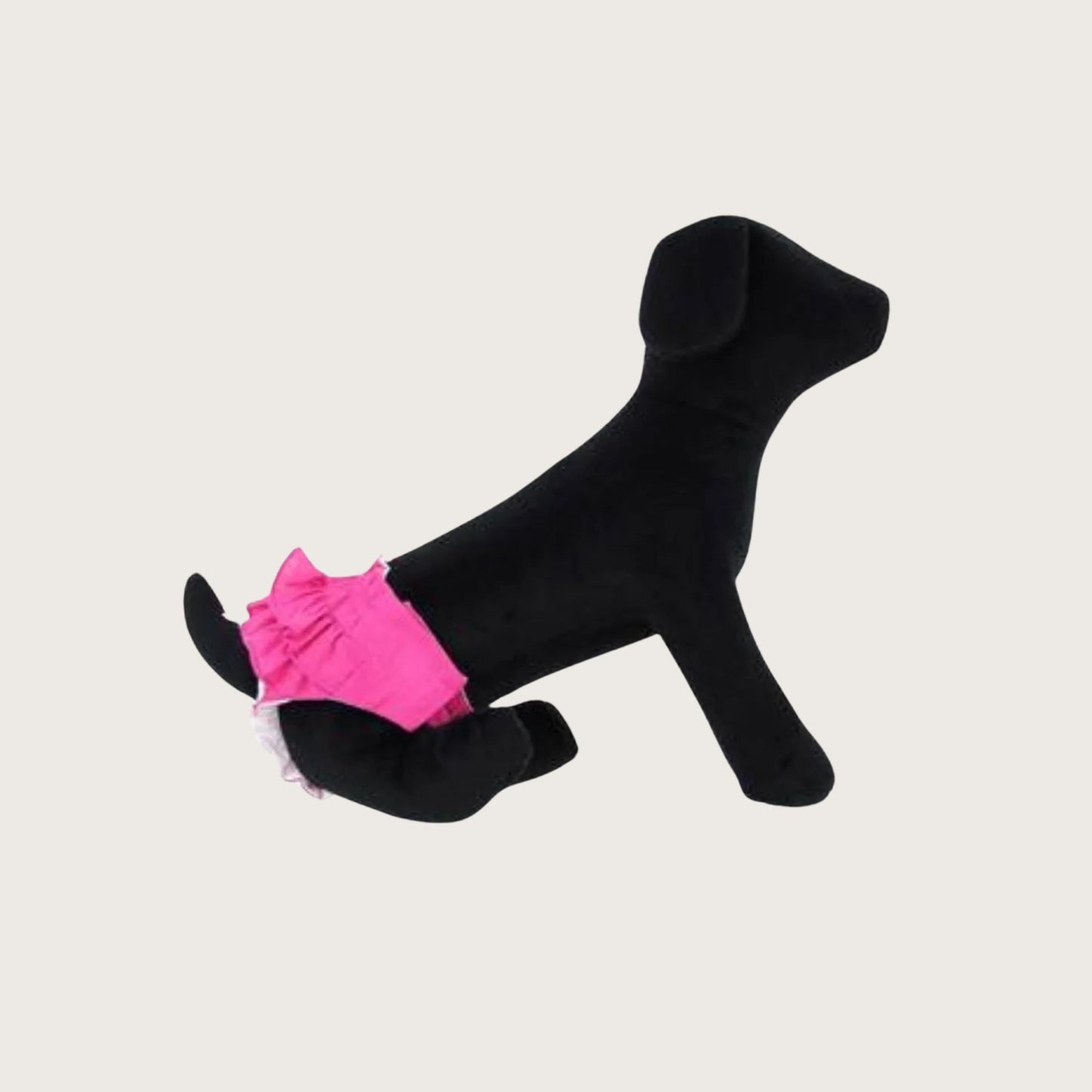 Ruffled Pink Dog Panties - Pooch Luxury