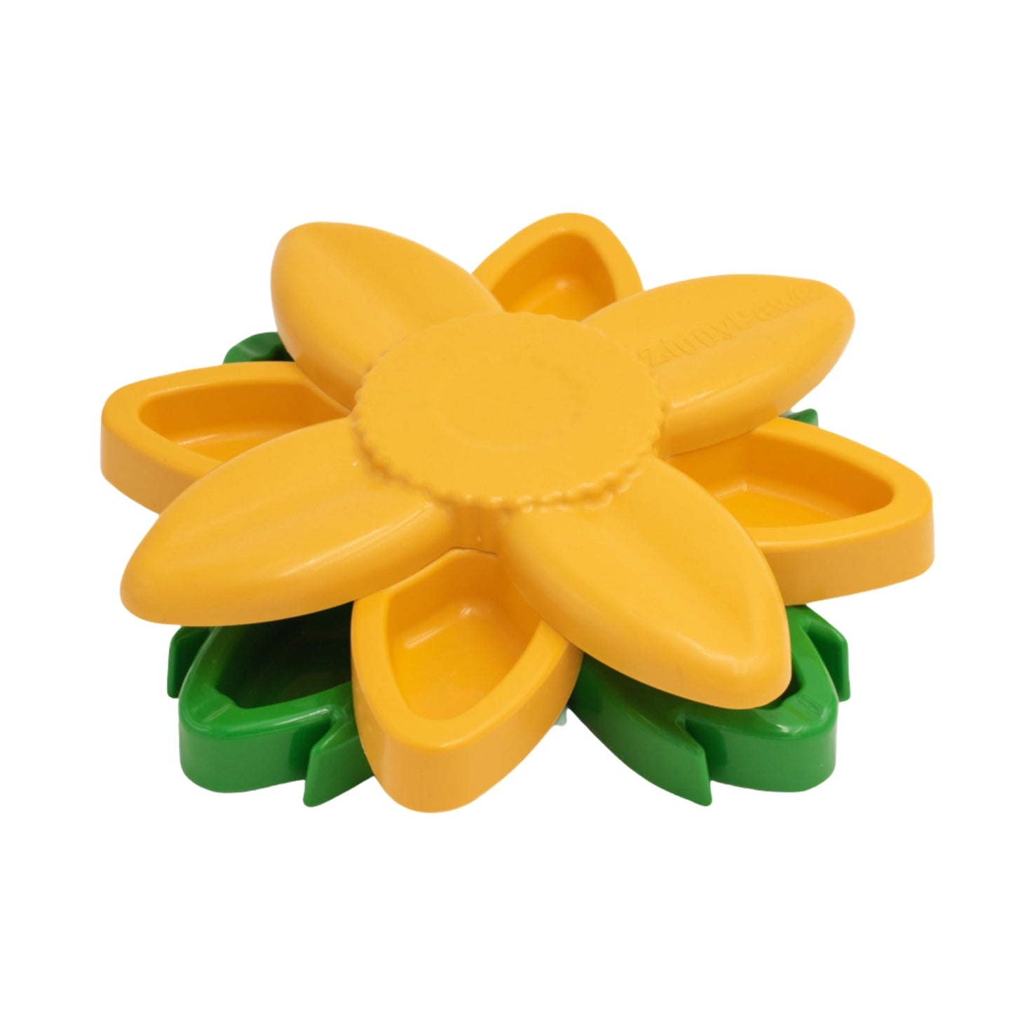SmartyPaws Puzzler Feeder Interactive Dog Toy - Sunflower - Pooch Luxury