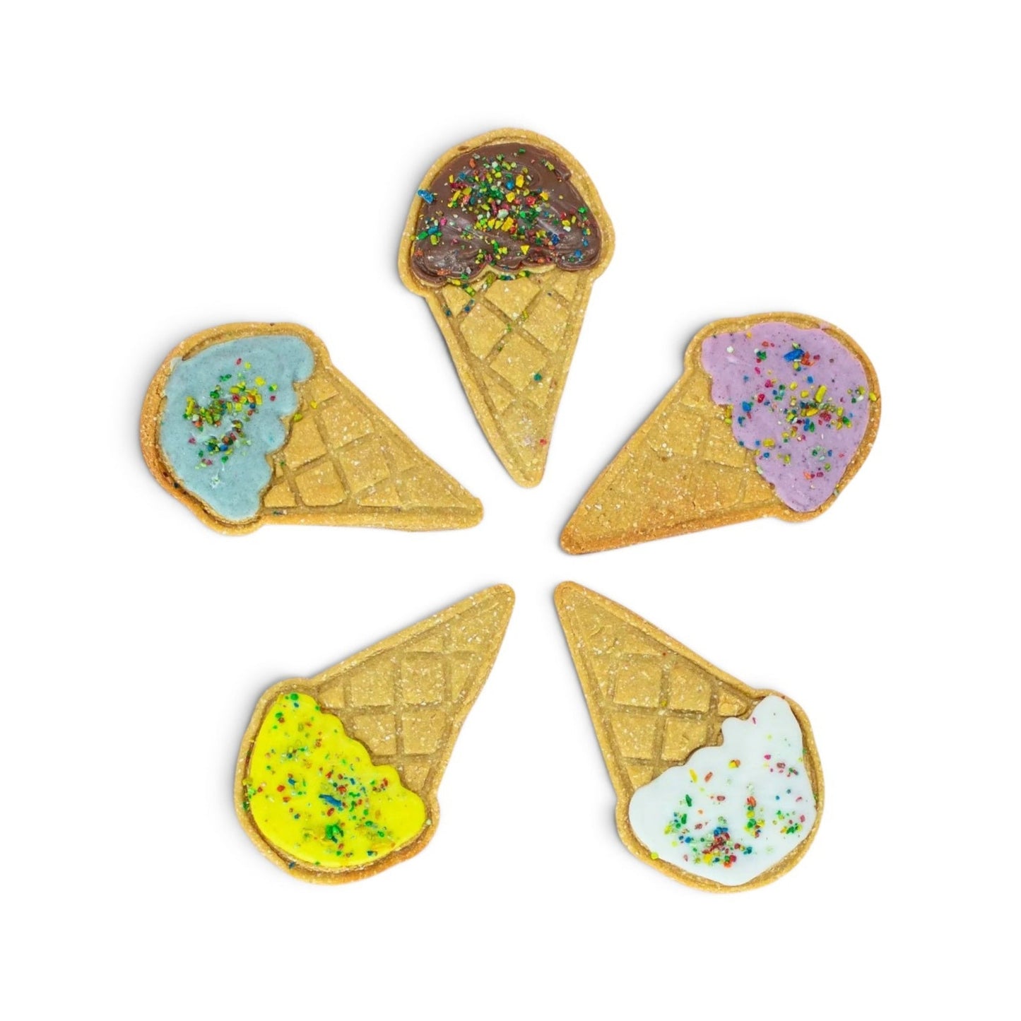 Soft Serve Ice Cream Coomkie Dog Treat - Pooch Luxury