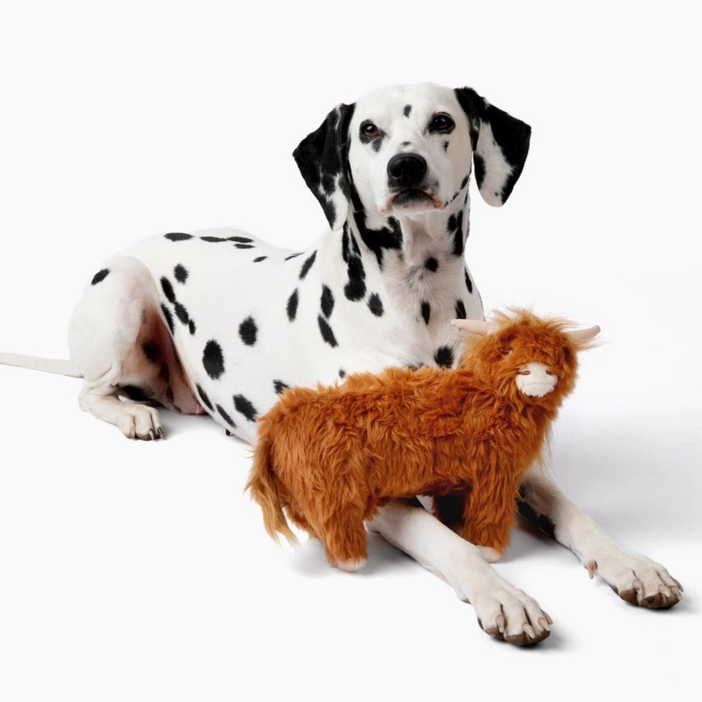 Standing Highland Cow Dog Toy - Pooch Luxury