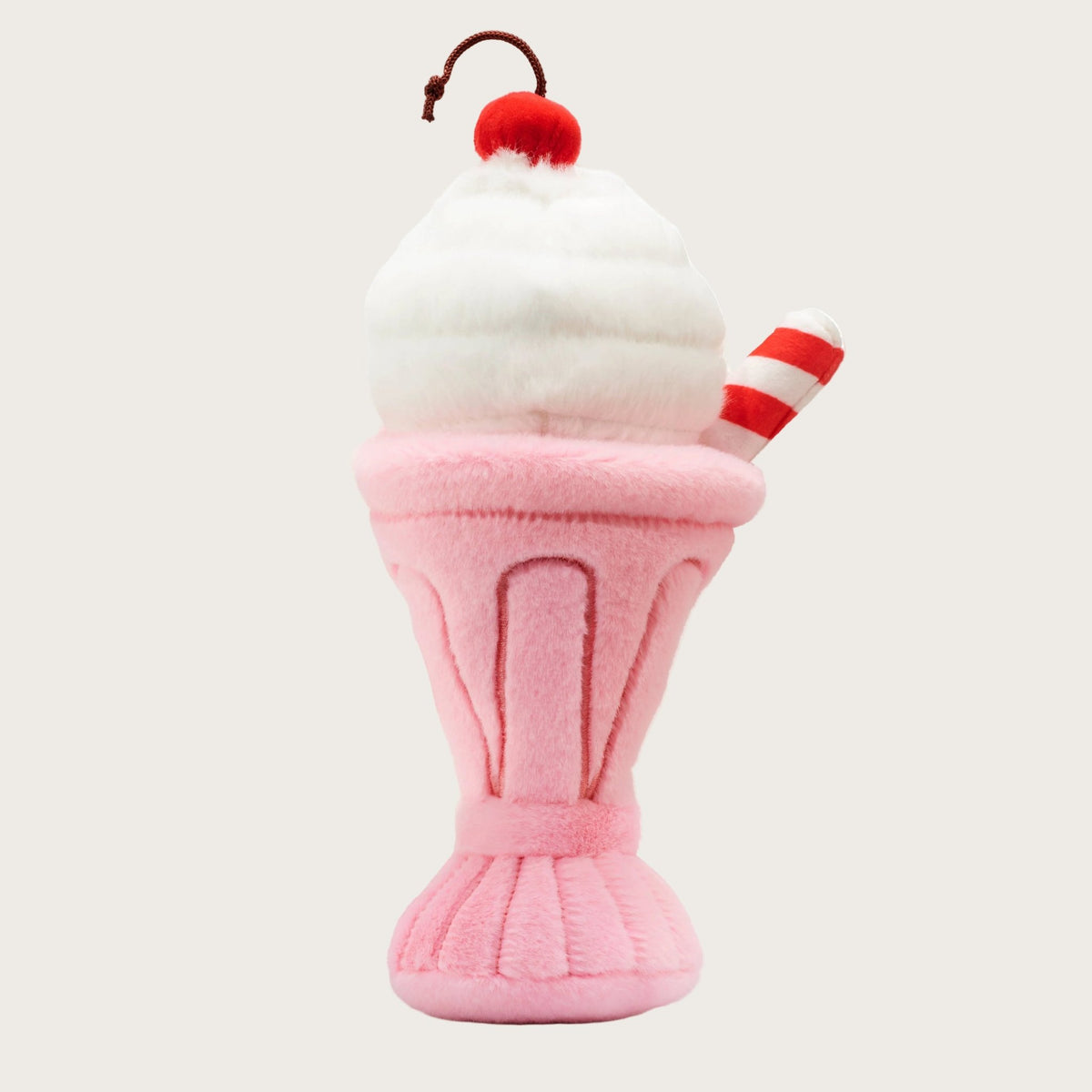 Strawberry Milkshake Interactive 2-in-1 Bounce Dog Toy - Pooch Luxury