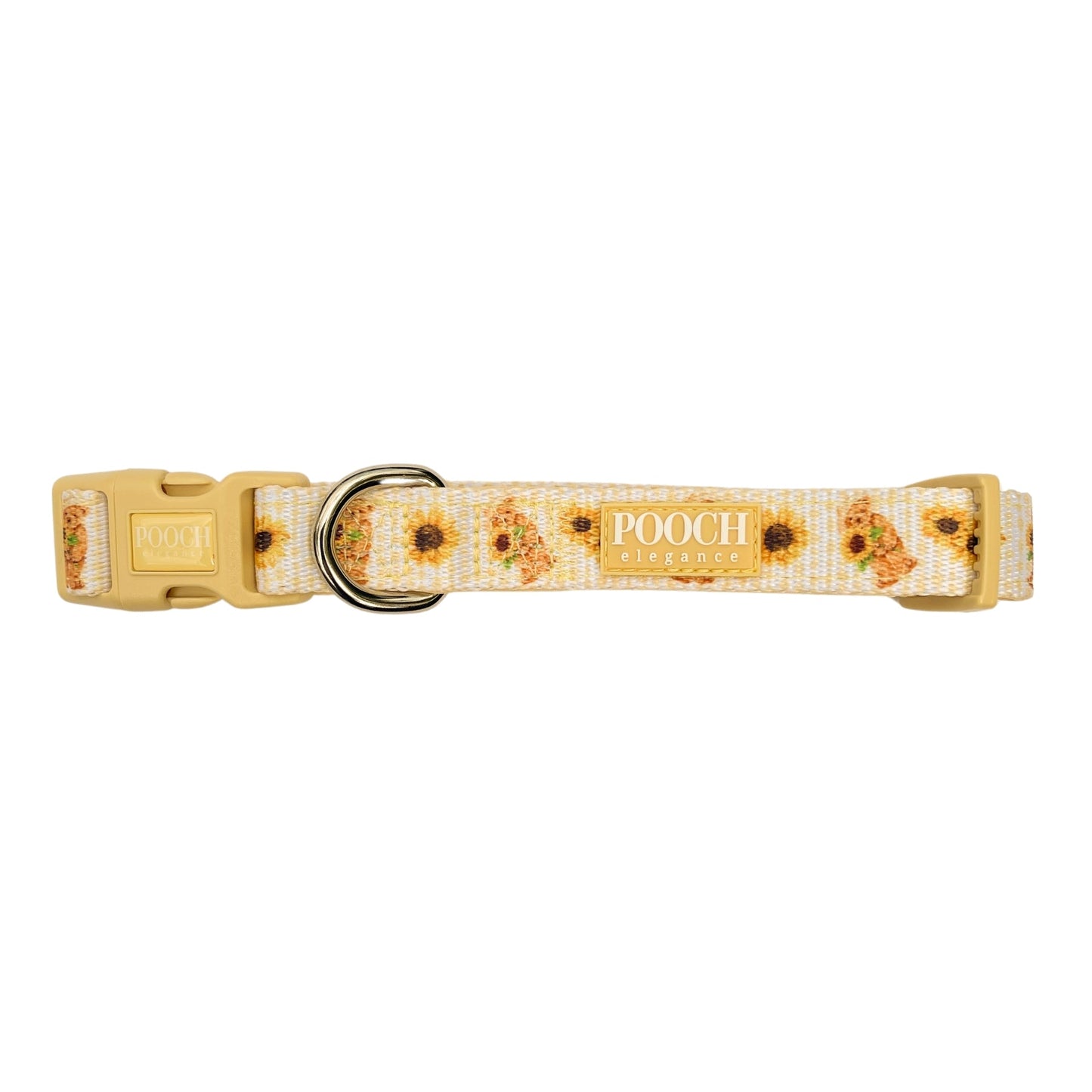 Sunflower Bears Dog Collar - Pooch Luxury