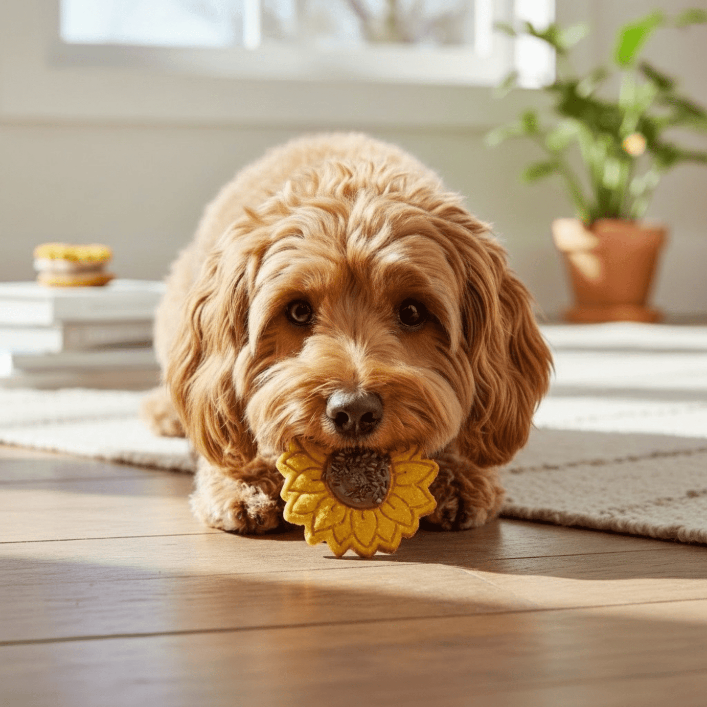 Sunflower Coomkie Dog Treat - Pooch Luxury