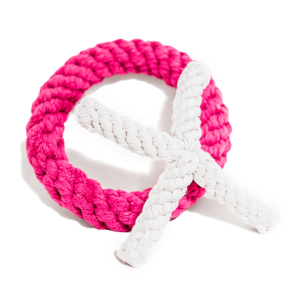 Xo Valentine's Rope Dog Toy - Pooch Luxury