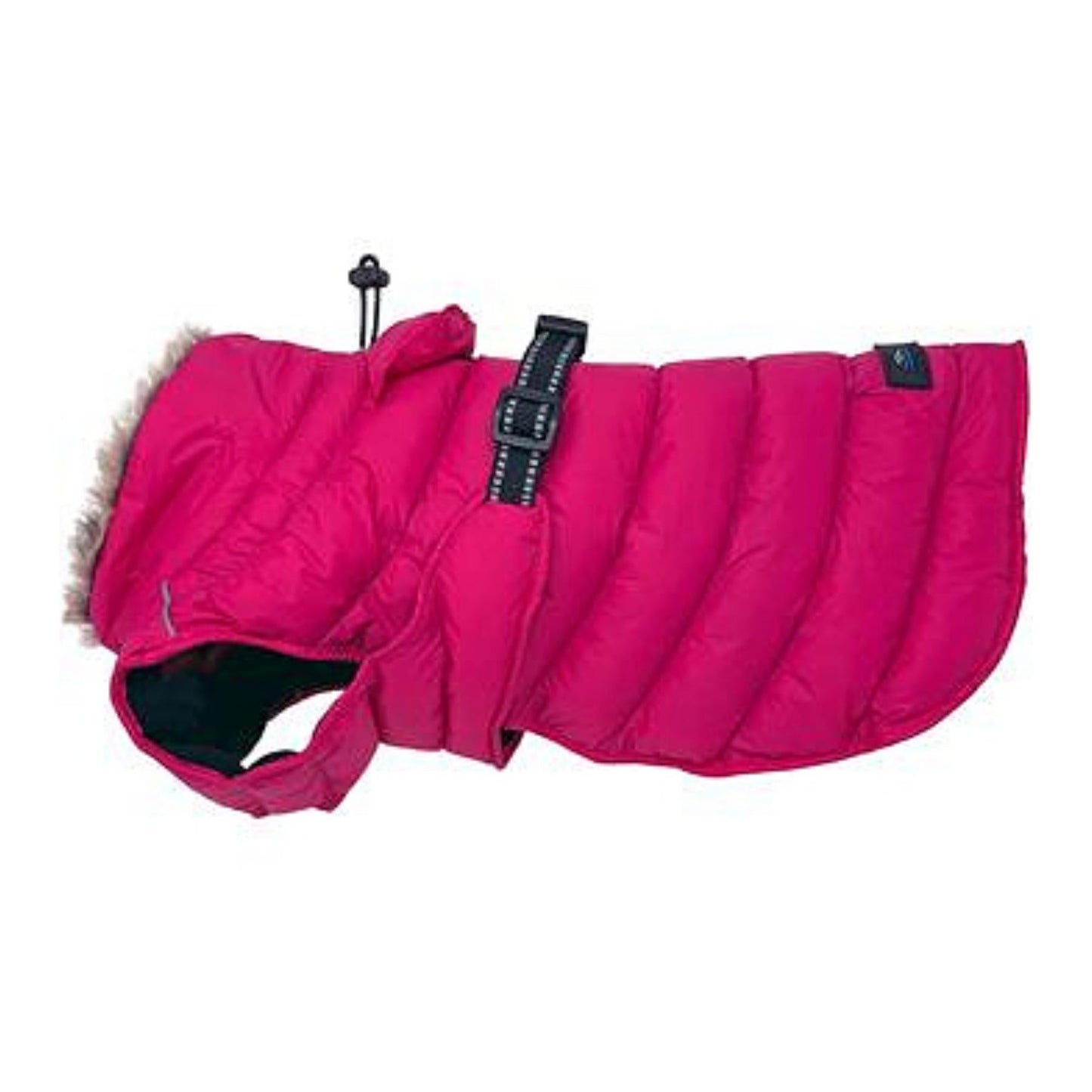 Alpine Extreme Weather Puffer Coat - Pink Peacock - Pooch Luxury
