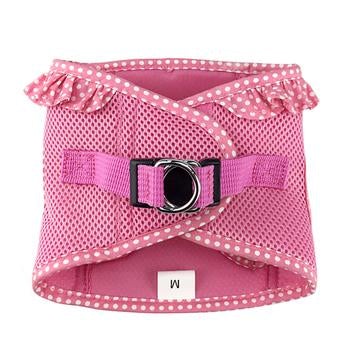 American River Choke Free Dog Harness - Pink Polka Dot - Pooch Luxury
