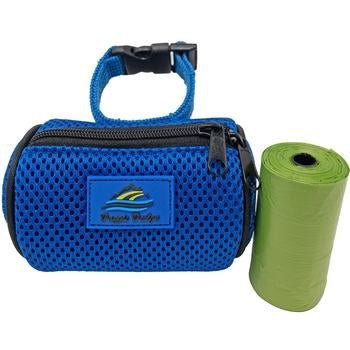 American River Poop Bag Holder - Cobalt Blue - Pooch Luxury