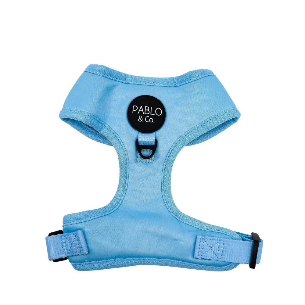 Baby Blue Adjustable Dog Harness - Pooch Luxury