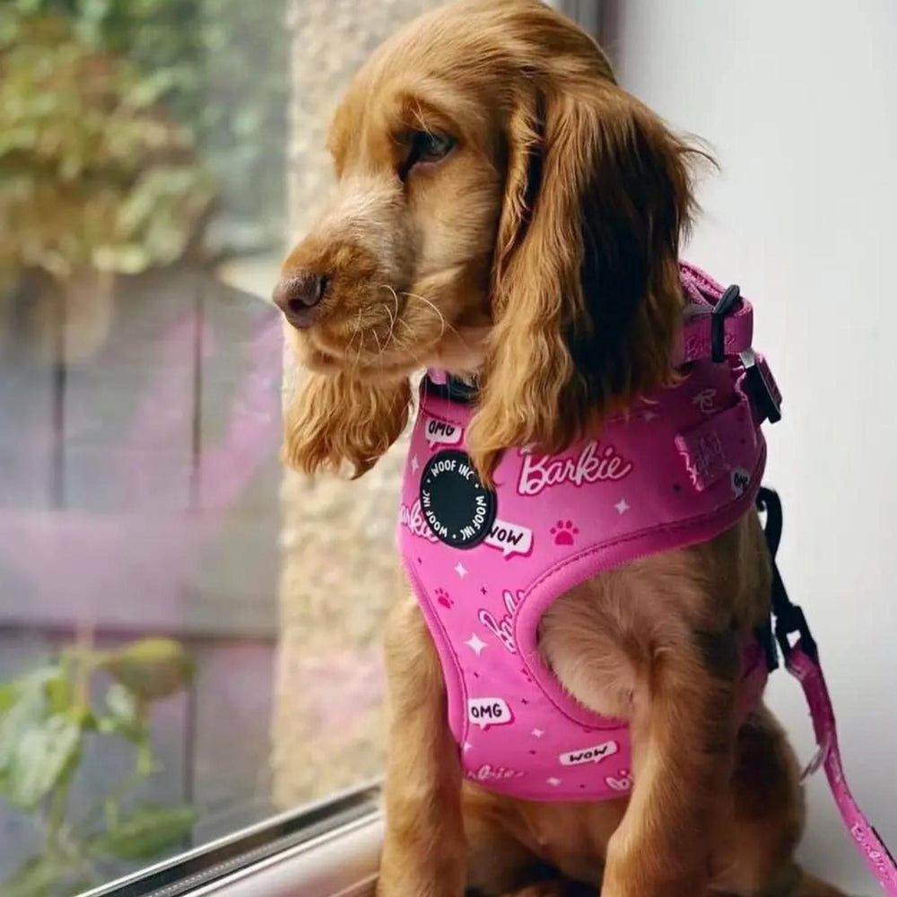 
                  
                    Barkie Pink Dog Harness - Pooch Luxury
                  
                