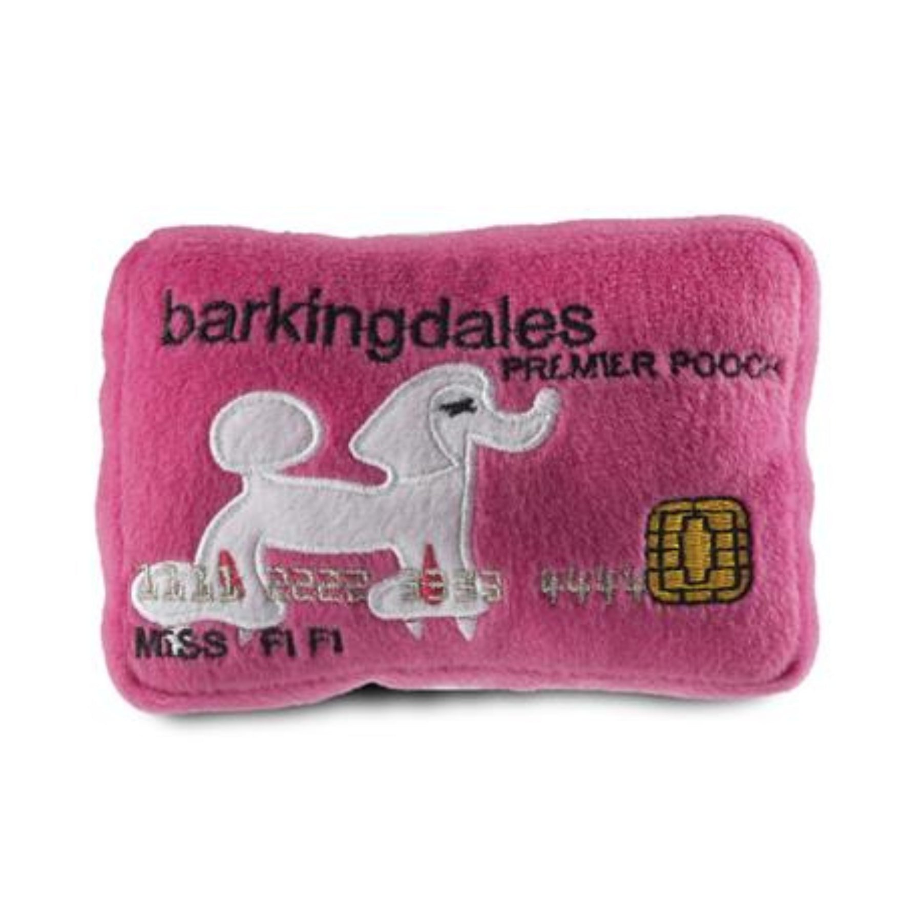 Barkingdales Credit Card Plush Toy - Pooch Luxury