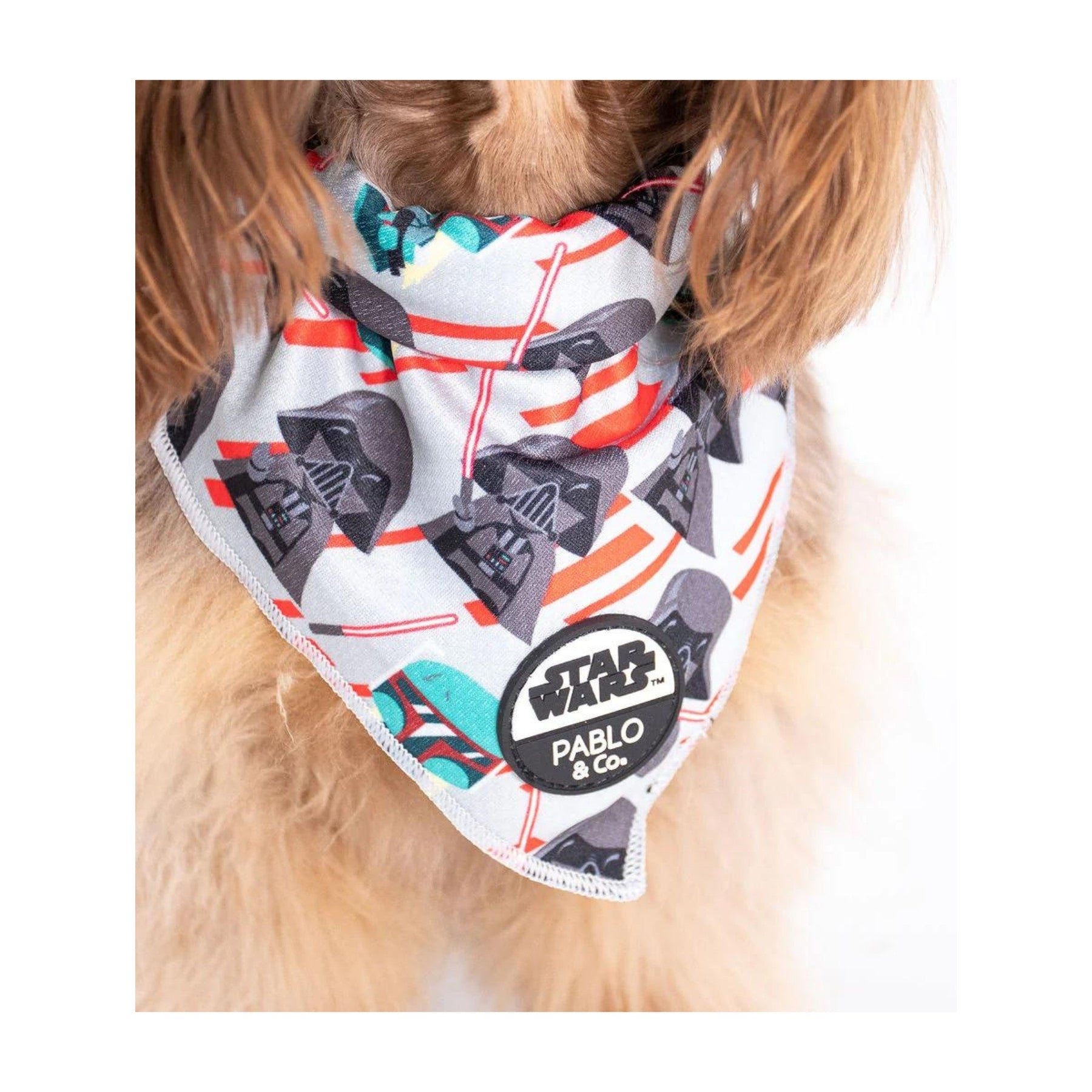 Boba Fett & Darth Vader Dog Bandana - Pooch Luxury