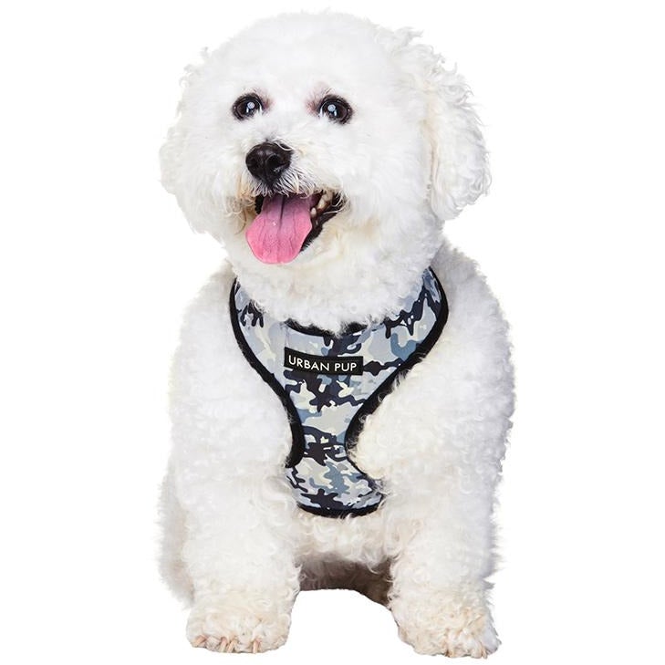 Camouflage Harness Grey - Pooch Luxury