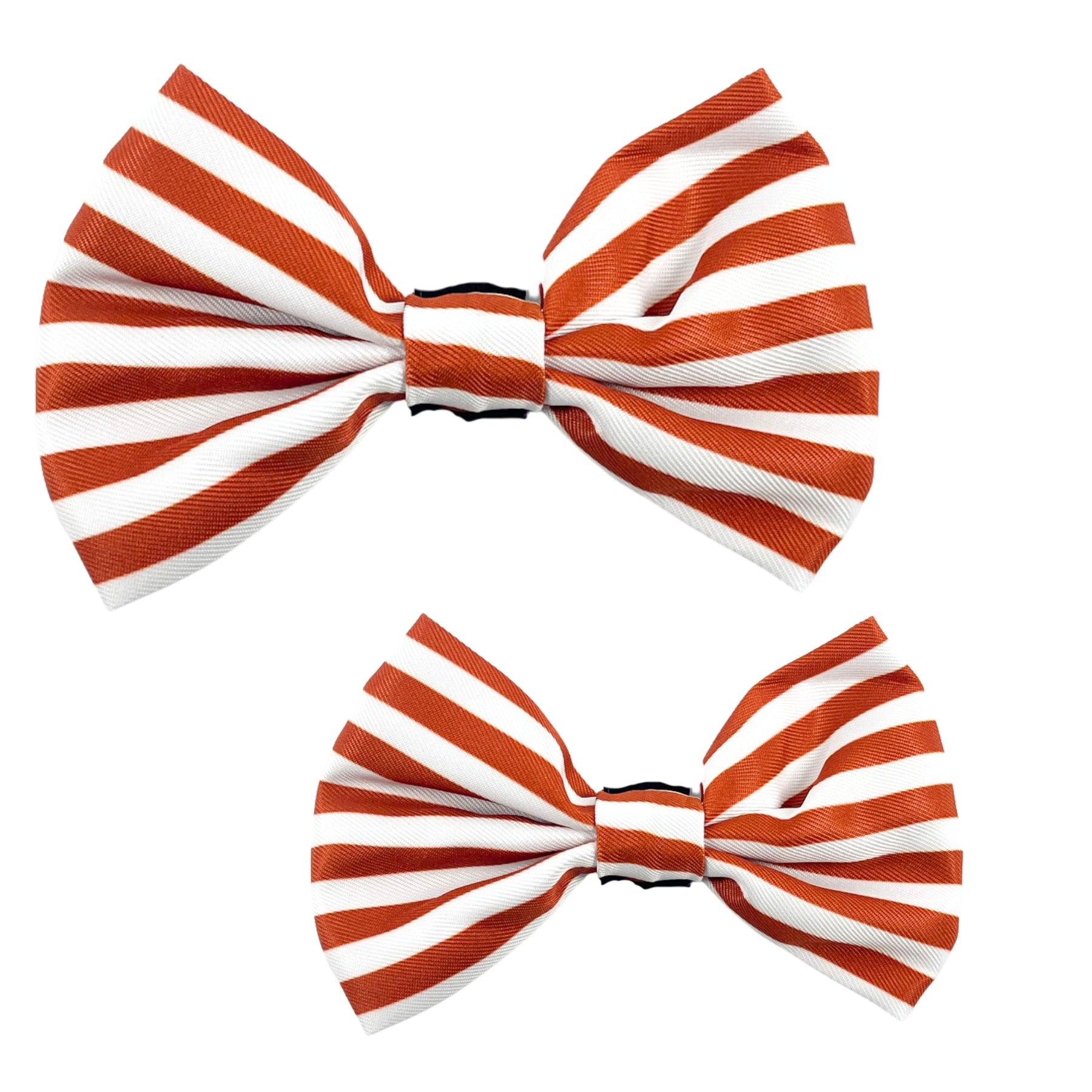 Carnival Stripe - Caramel Bow Tie - Pooch Luxury