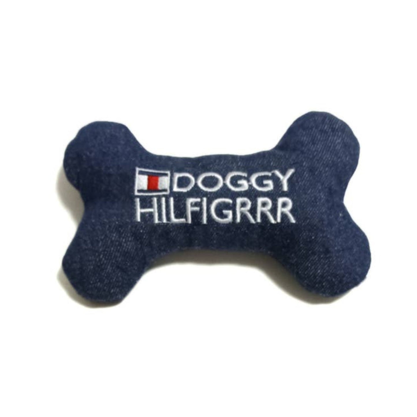 CatwalkDog Doggy Hilfigrrr Bone Toy - Pooch Luxury