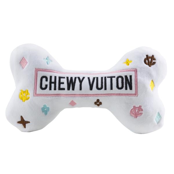 Checker Chewy Vuiton Interactive Trunk Toy