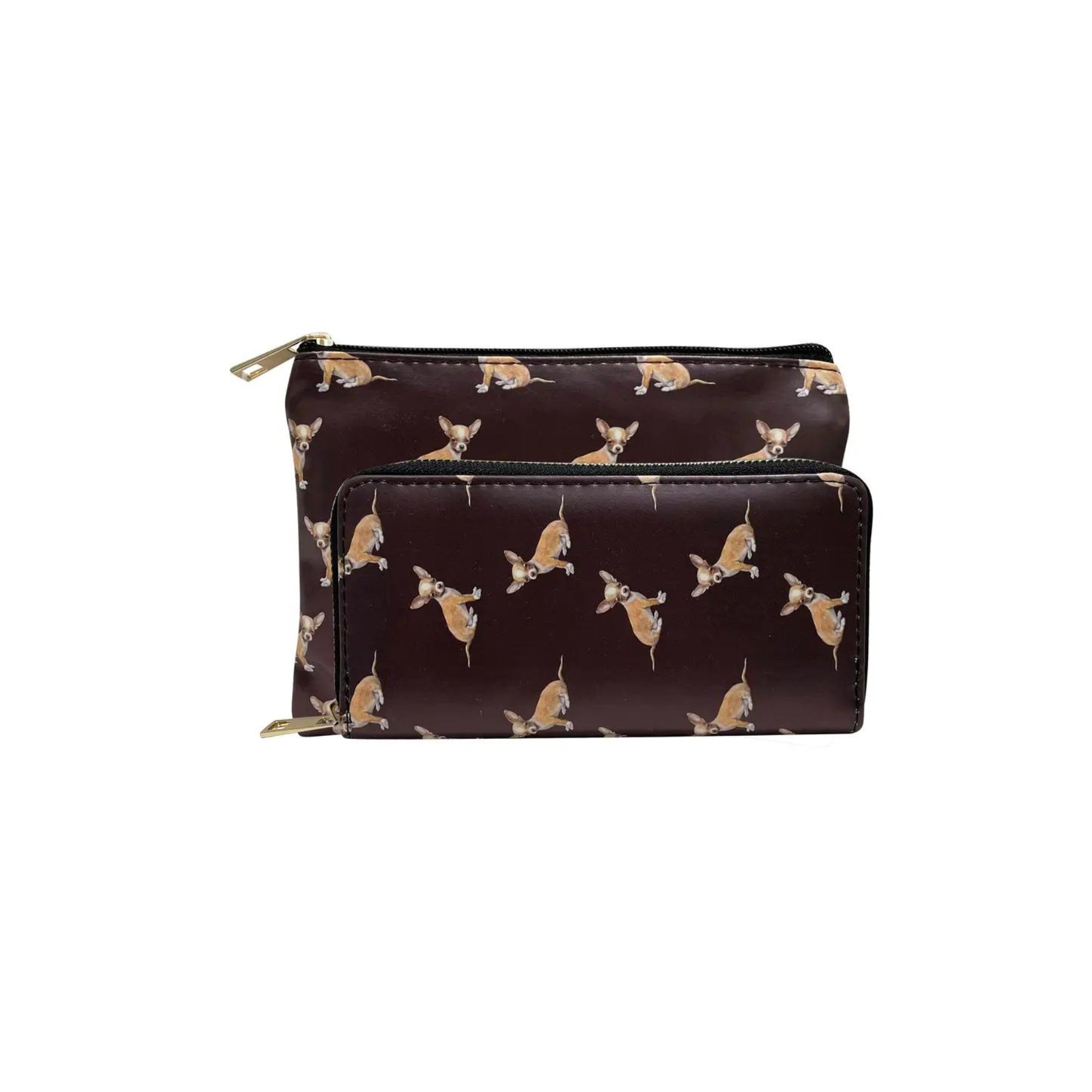 Chihuahua Dog Purse Collection - Chocolate - Pooch Luxury