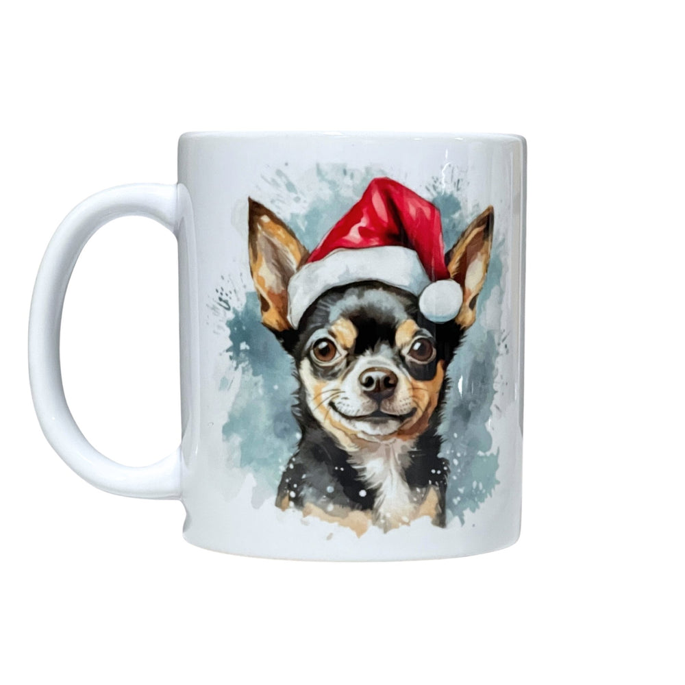 Chihuahua With Santa Hat Mug - Pooch Luxury