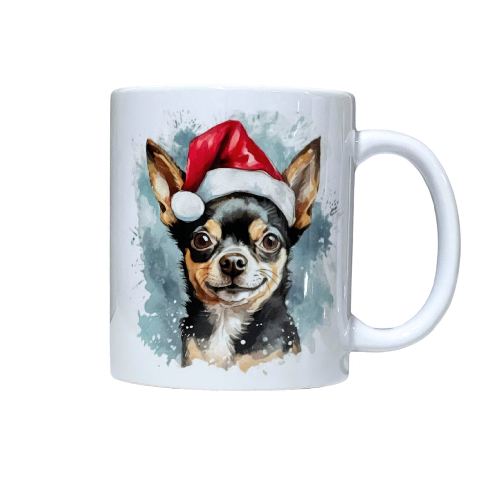 Chihuahua With Santa Hat Mug - Pooch Luxury