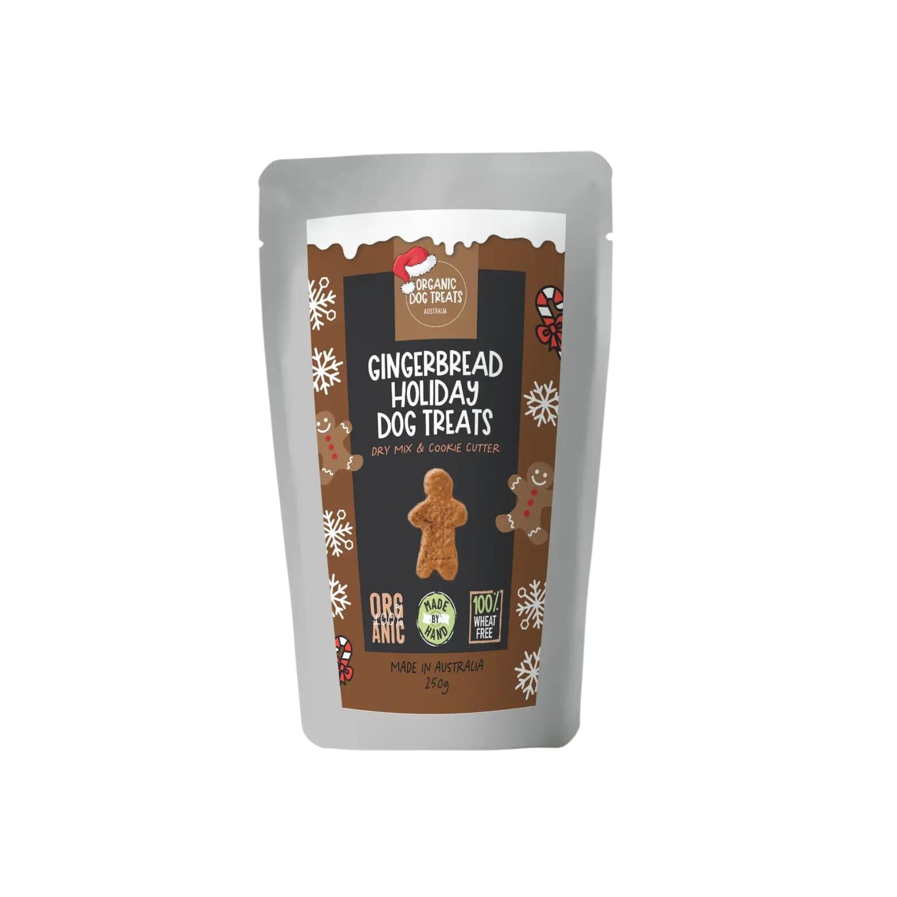 Christmas Dog Gift - Gingerbread Treat Baking Kit - Organic - Pooch Luxury