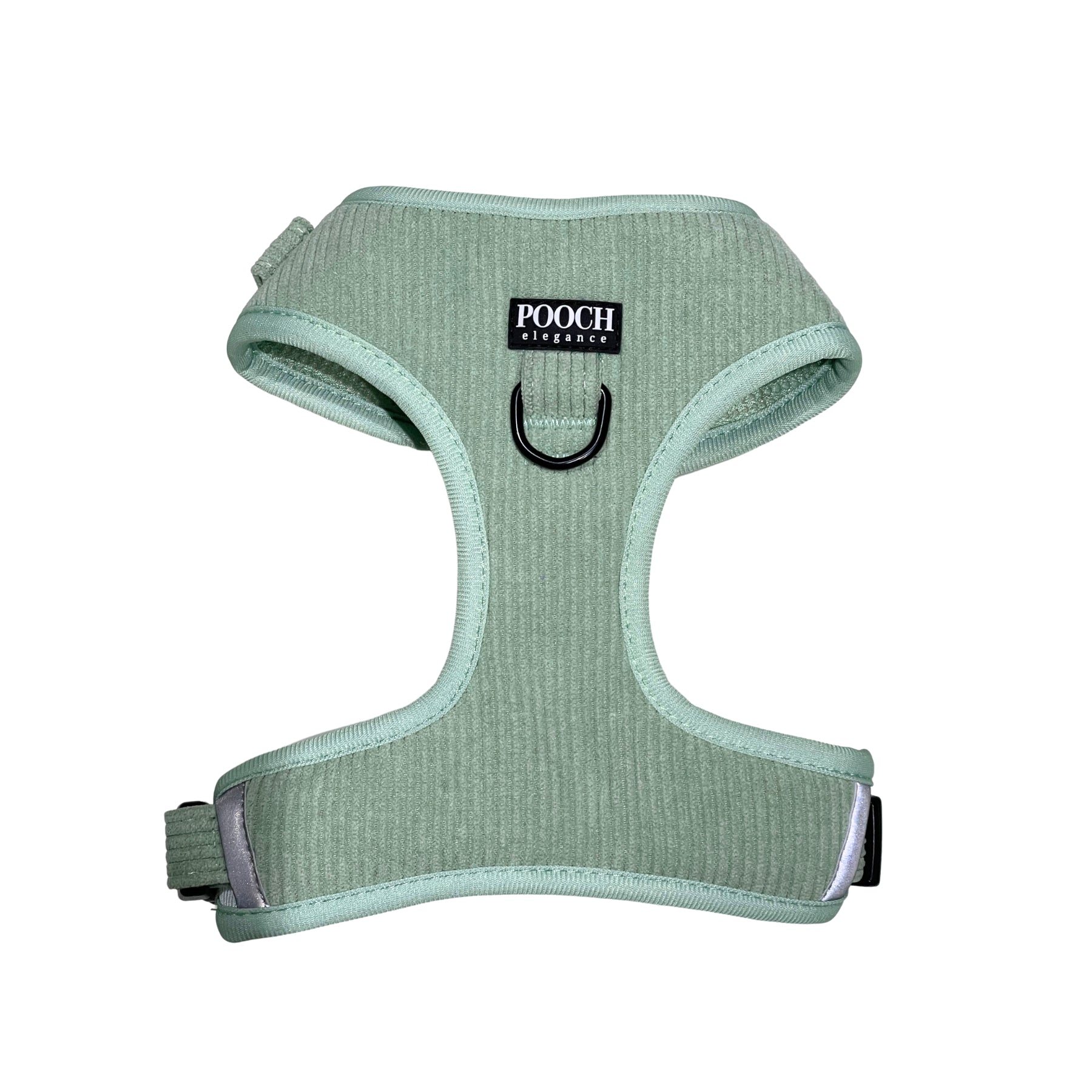 Corduroy Adjustable Harness - Green Mist - Pooch Luxury
