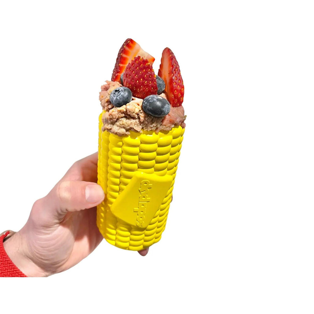 
                  
                    Corn On The Cob - Chew & Enrichment Toy - Pooch Luxury
                  
                