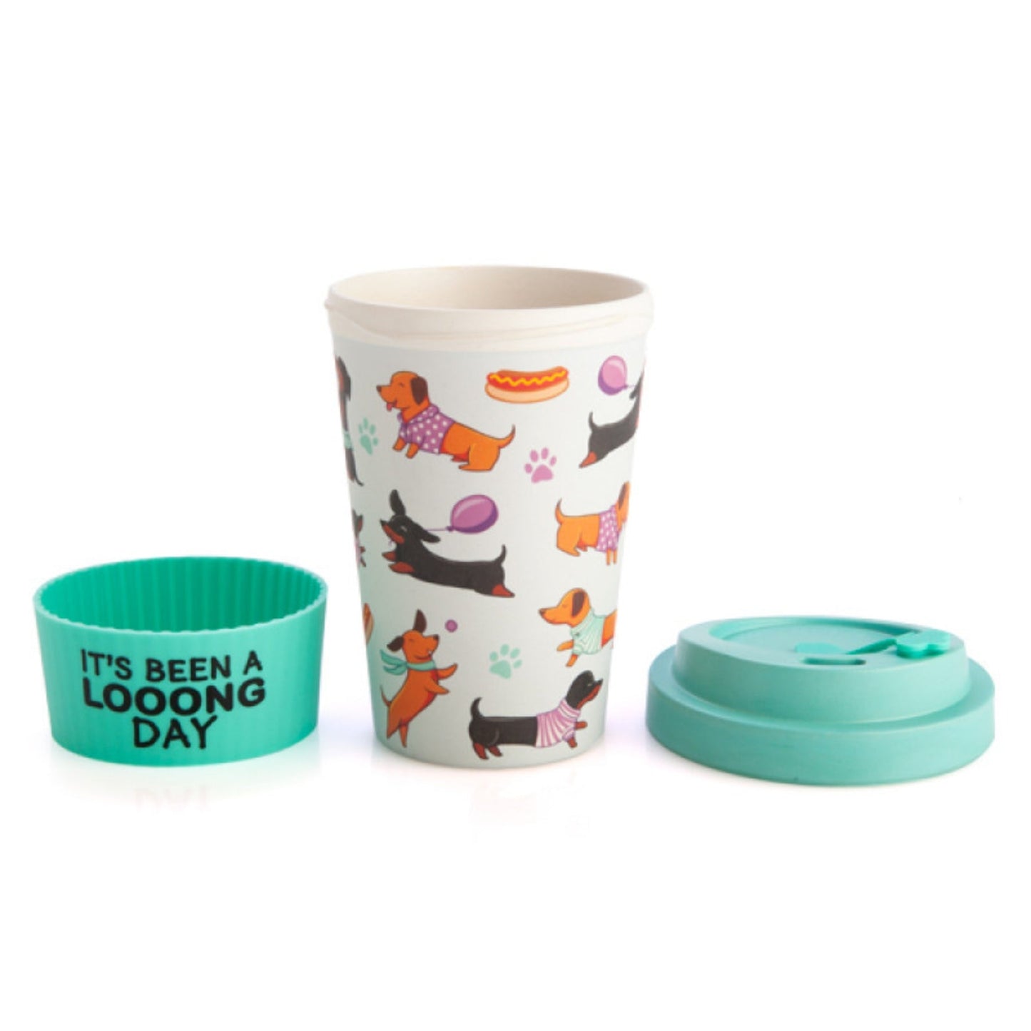 Dachshunds Eco-To-Go Bamboo Cup - Pooch Luxury