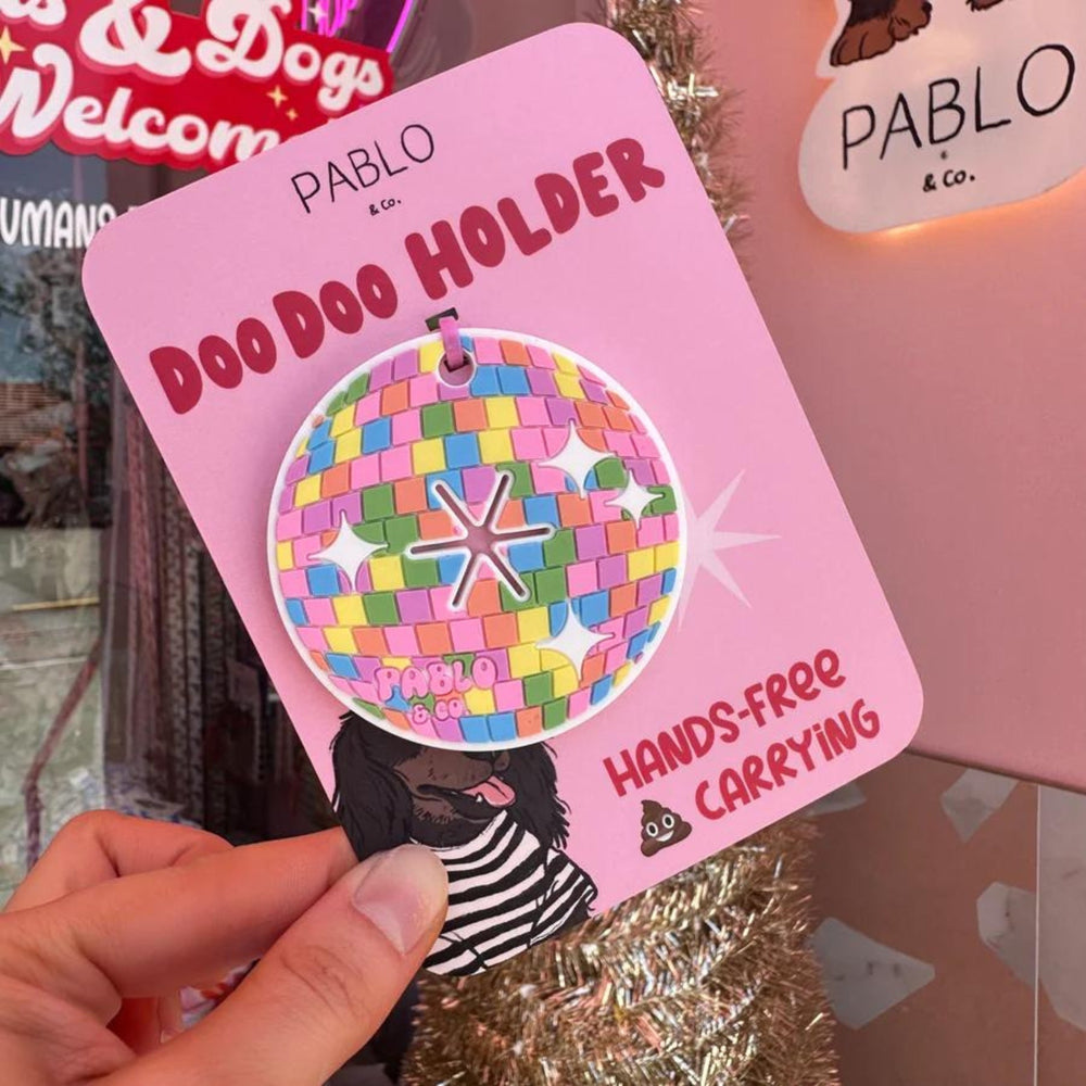 Disco Ball Doo Doo Holder - Pooch Luxury