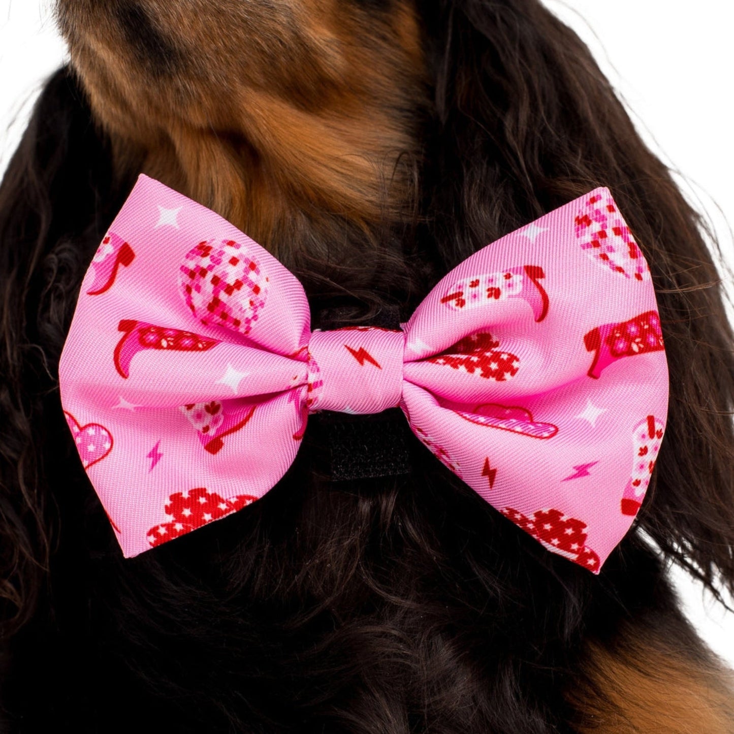 Disco Cowgirl Bow Tie - Pooch Luxury