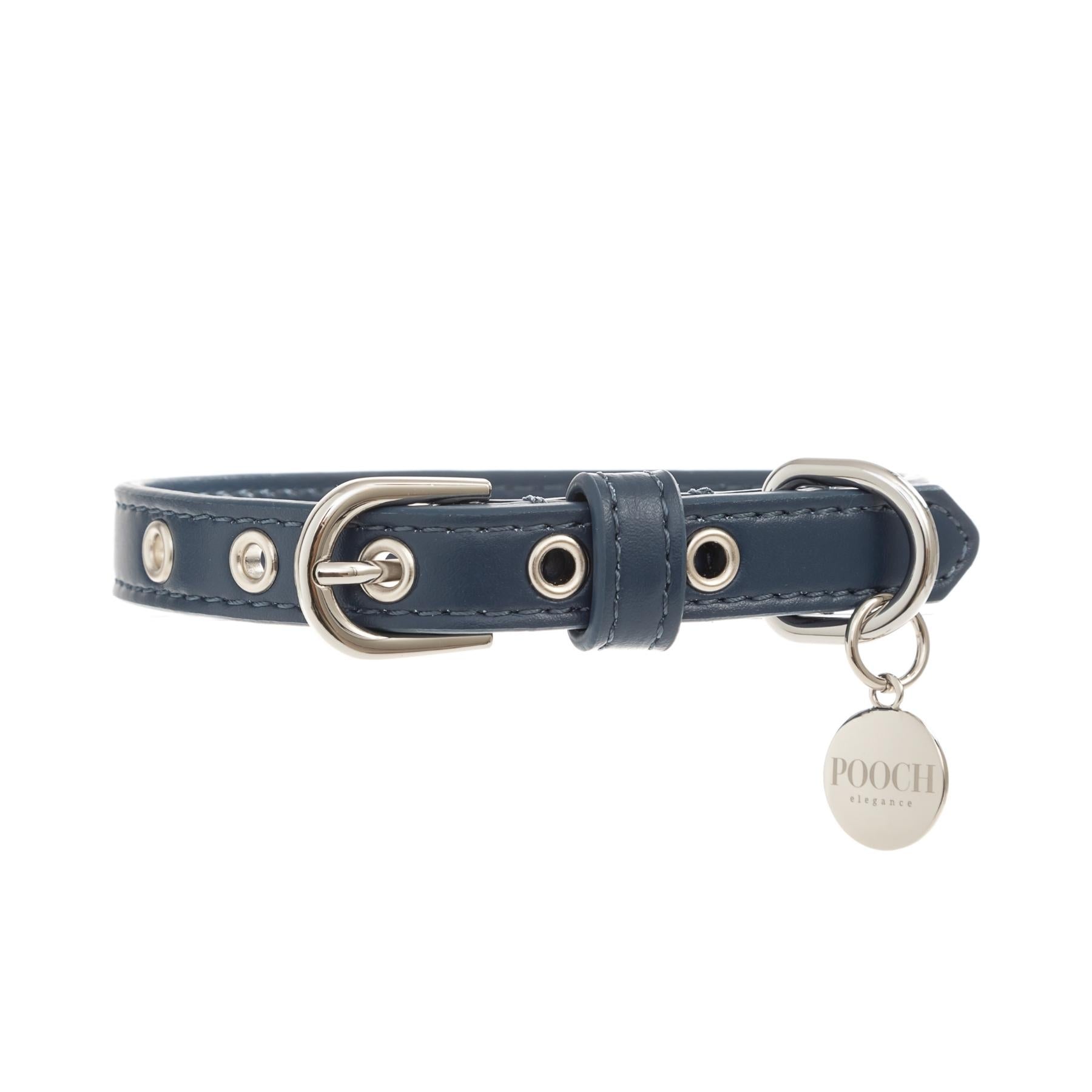 Dog Collar - Blueberry - Pooch Luxury