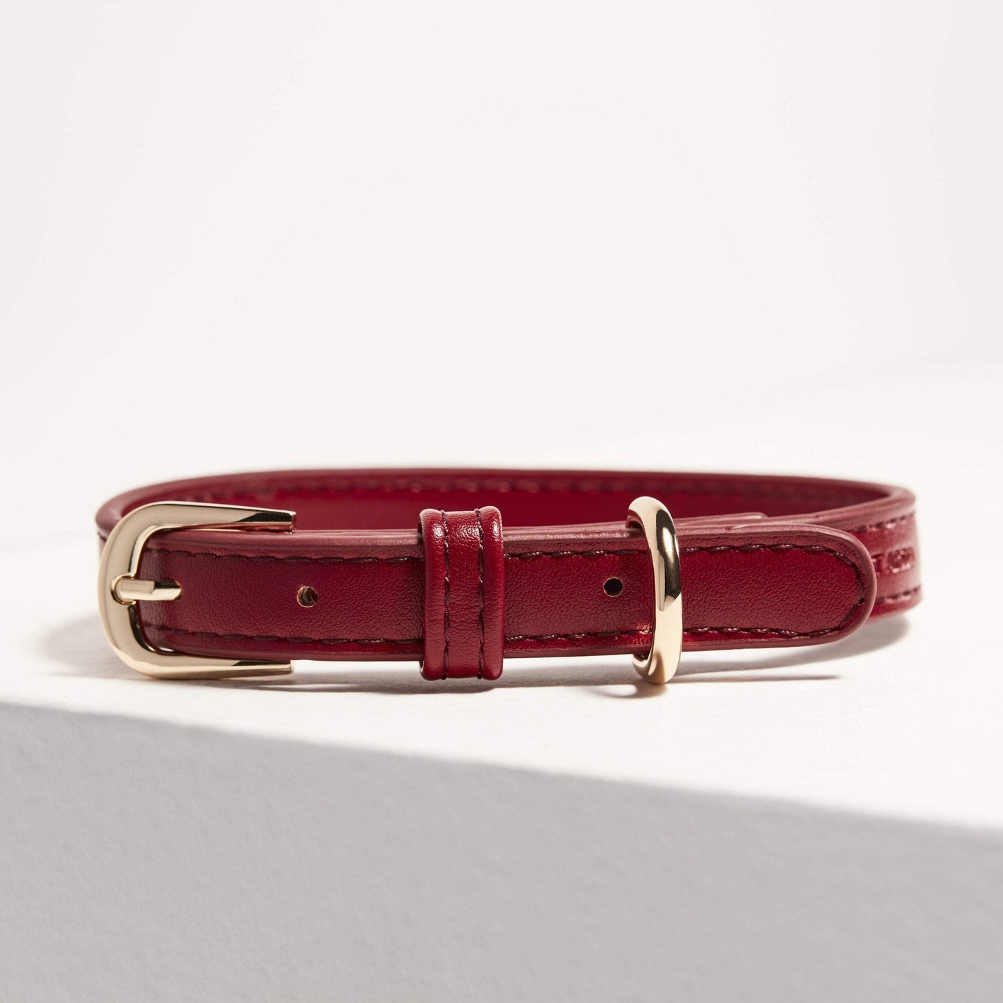 Dog Collar - Ruby Red - Pooch Luxury