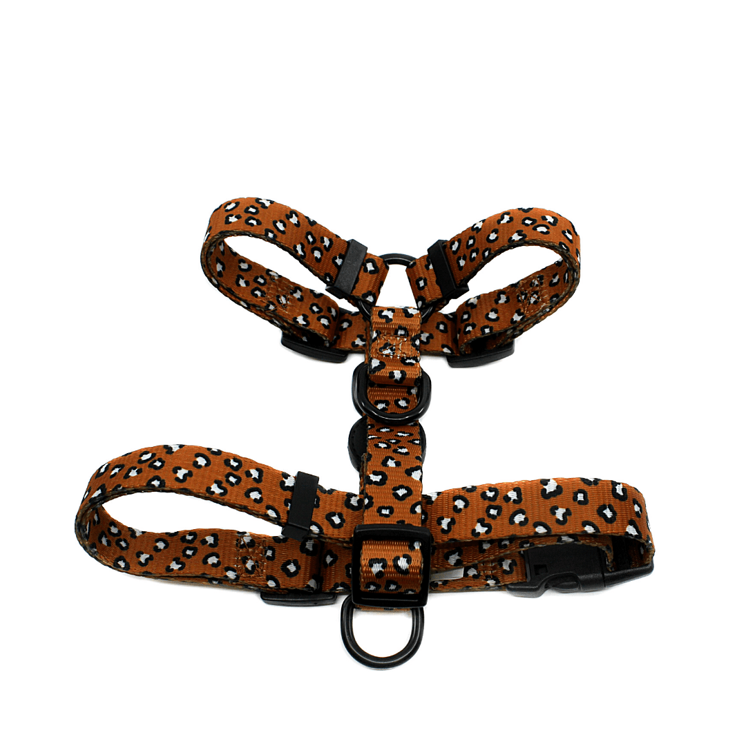 
                  
                    Dog Strap Harness - That Leopard Print - Pooch Luxury
                  
                