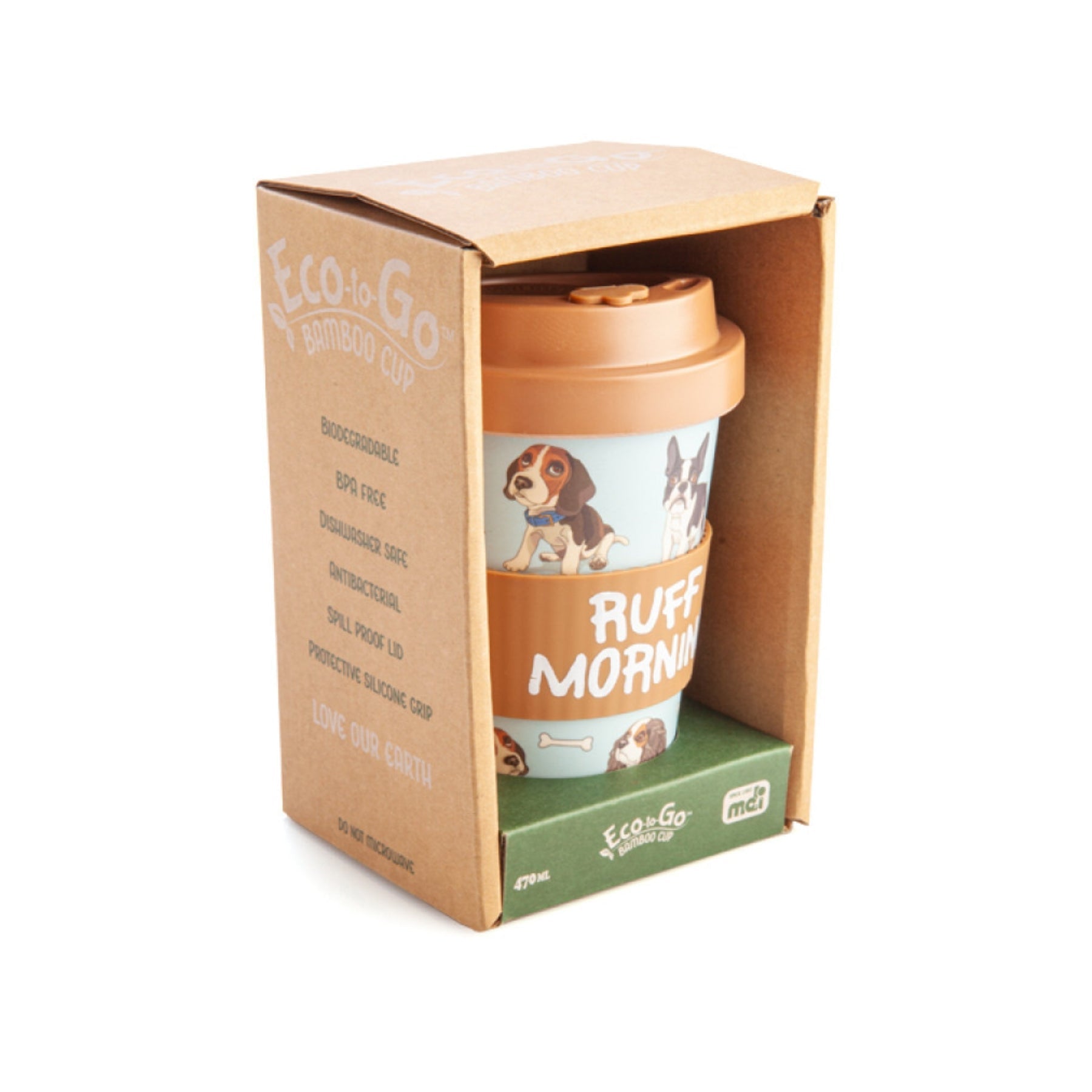 Dogs Eco-To-Go Bamboo Cup - Pooch Luxury