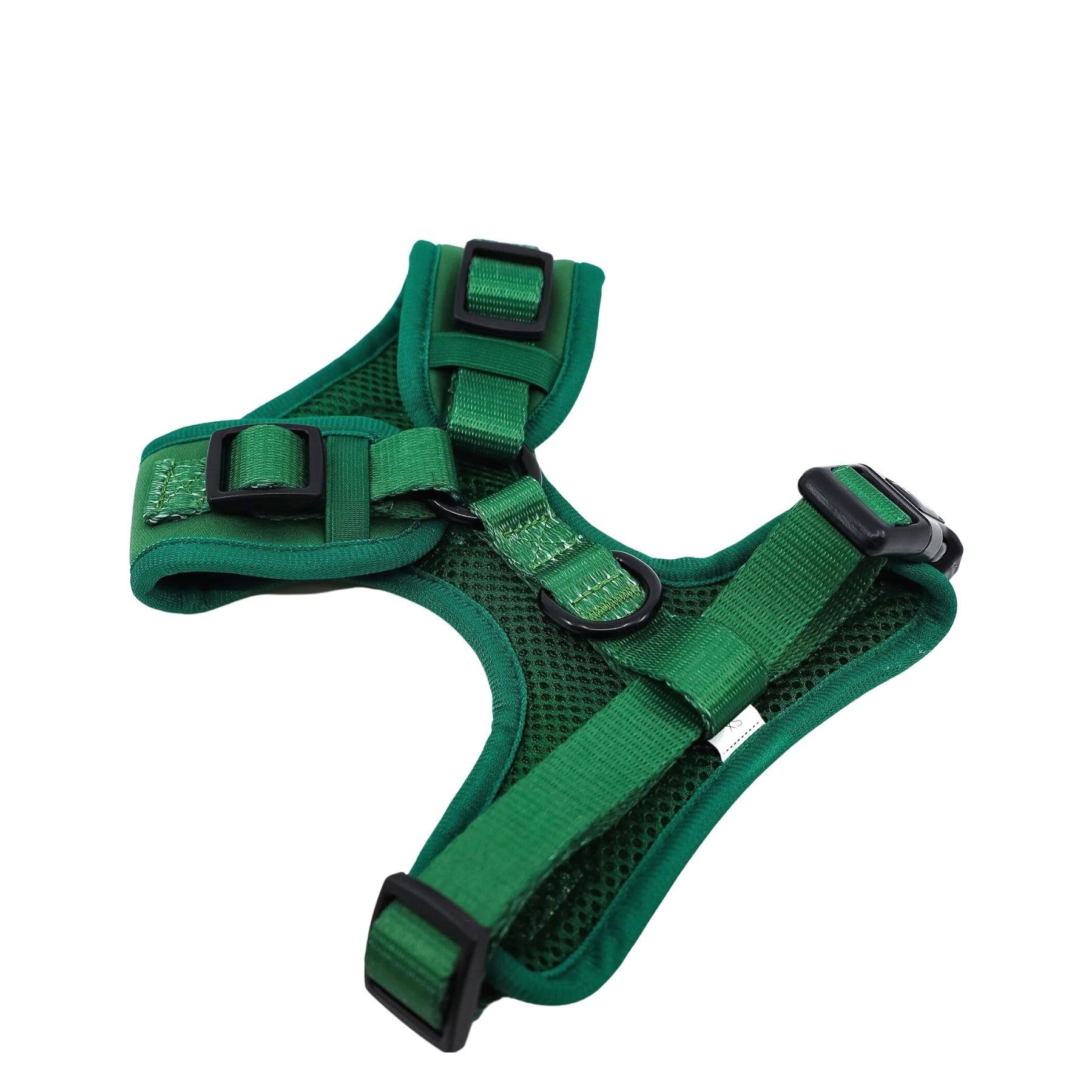 Forest Green Adjustable Dog Harness - Pooch Luxury