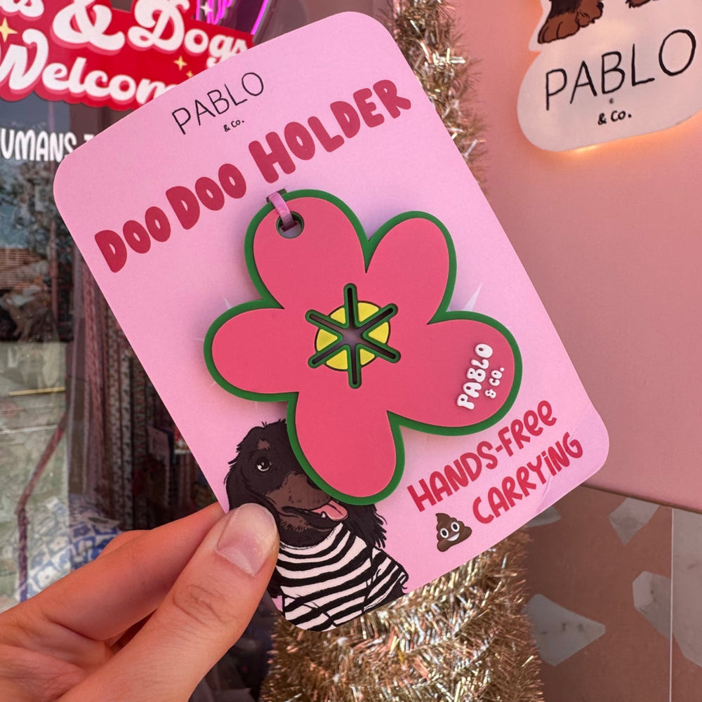 Funky Flower Doo Doo Holder - Pooch Luxury