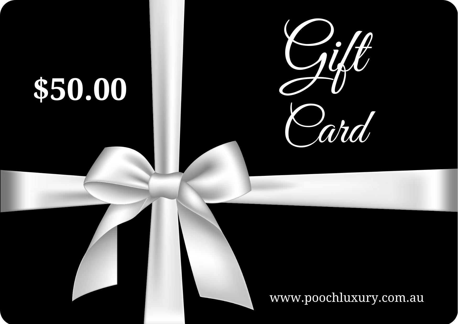 Gift Card - Pooch Luxury