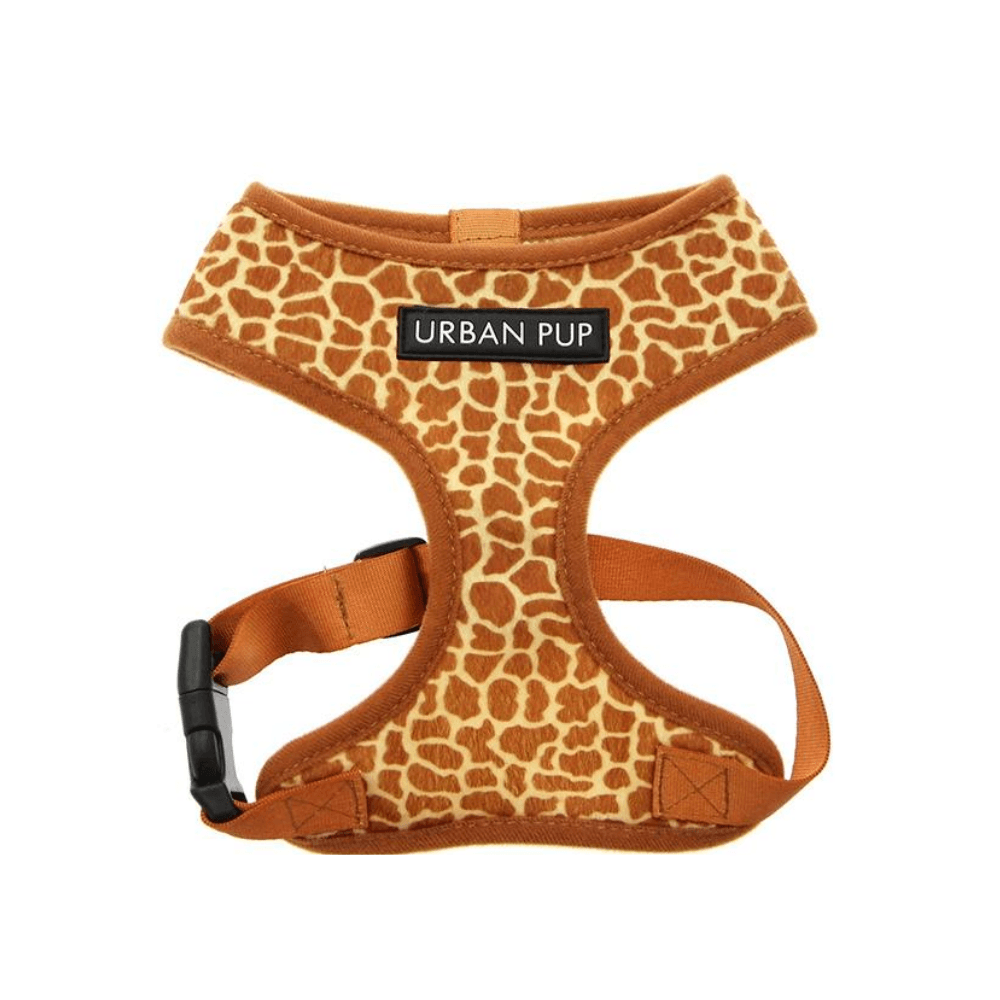 Giraffe Print Harness - Pooch Luxury