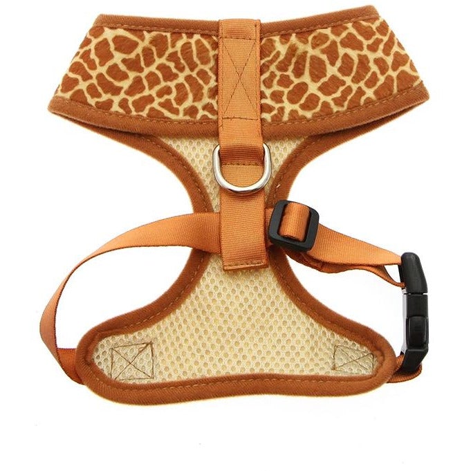 Giraffe Print Harness - Pooch Luxury