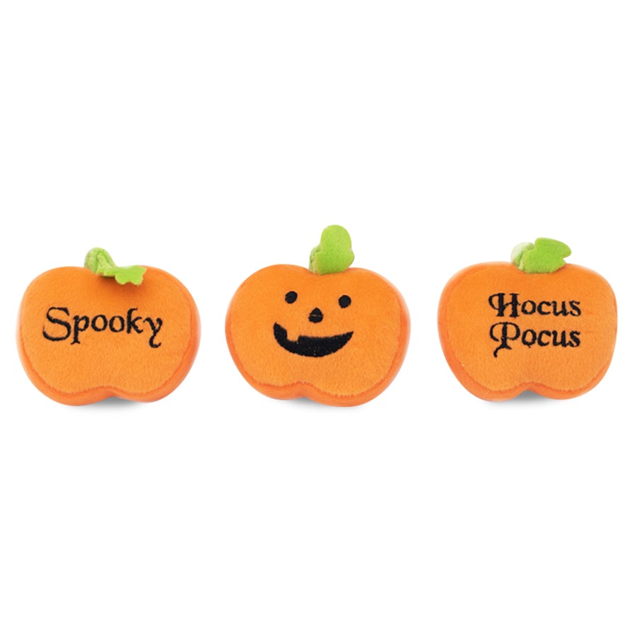 Halloween Miniz 3- Pack - Pumpkins - Pooch Luxury