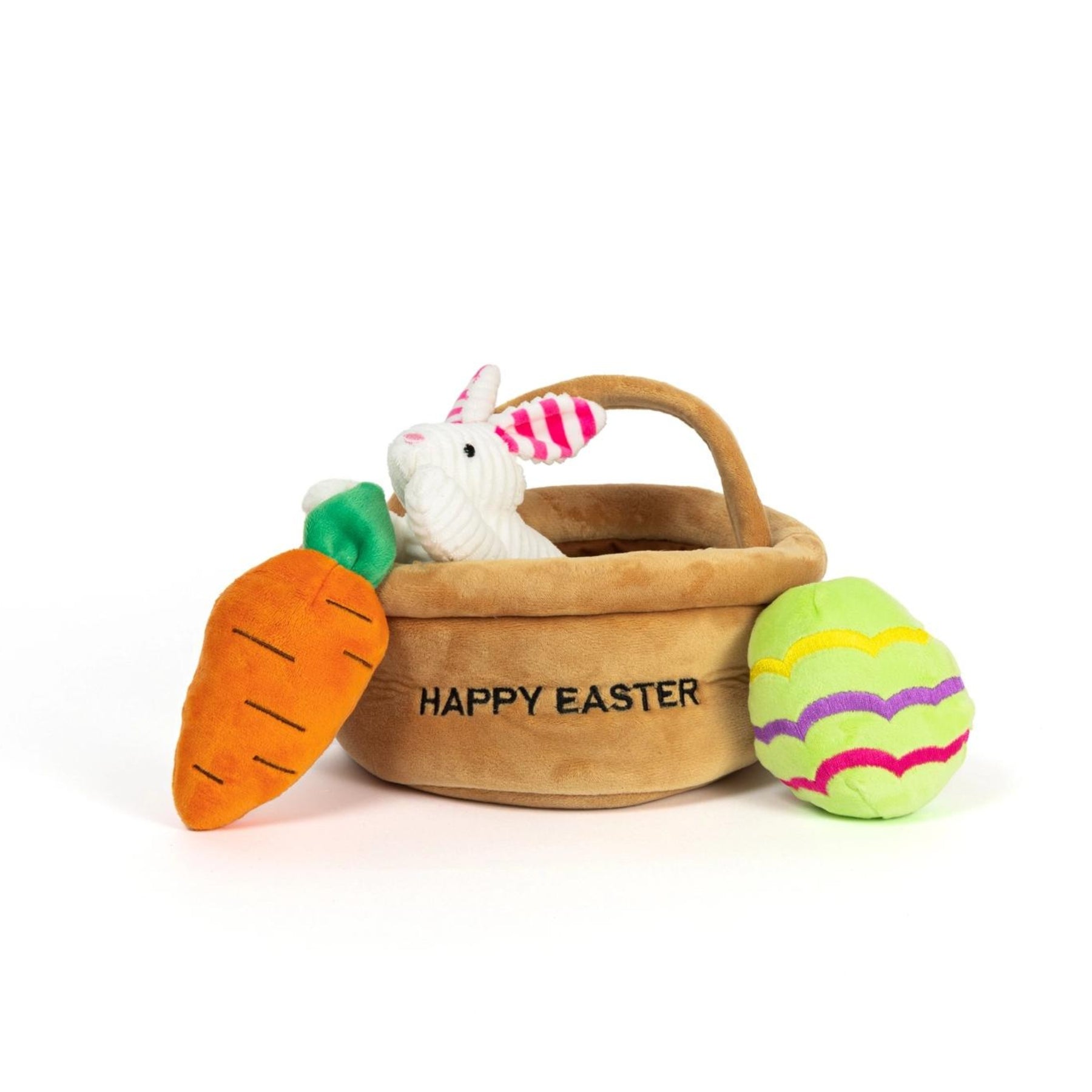 Hide A Toy Easter Basket Dog Toy - Pooch Luxury