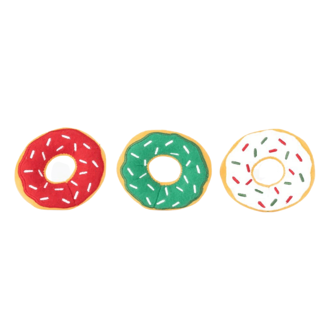 Holiday Donutz - Minis 3 Pack - Pooch Luxury