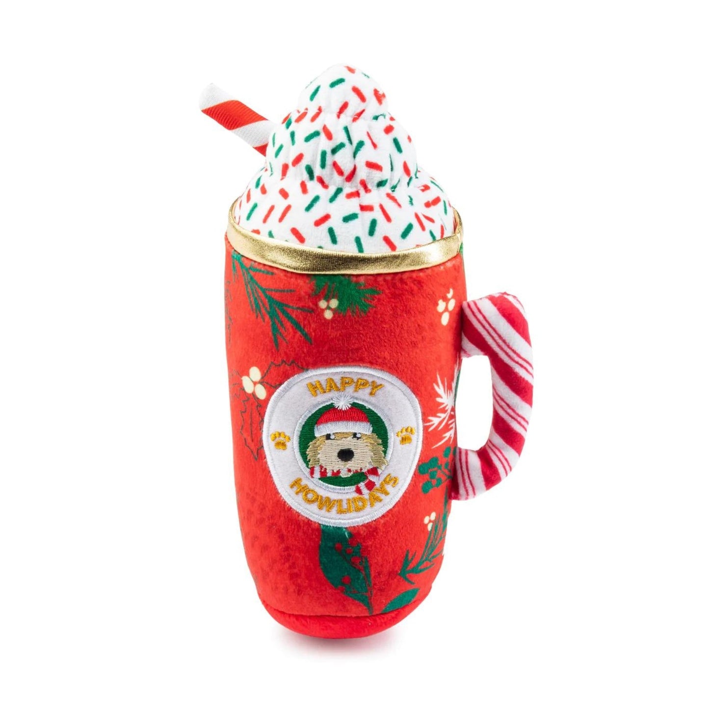 Howliday Cheer Mug Christmas Dog Toy - Pooch Luxury