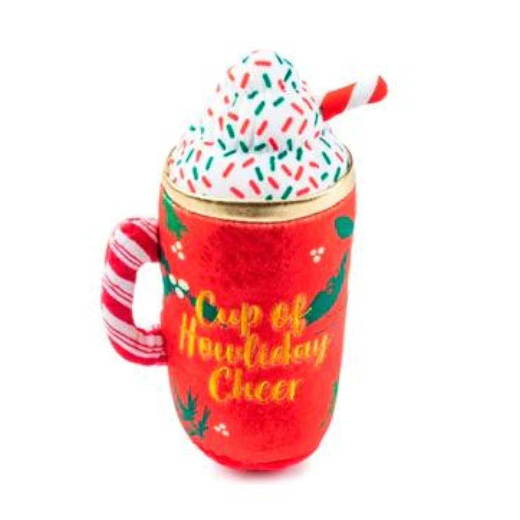 Howliday Cheer Mug Christmas Dog Toy - Pooch Luxury
