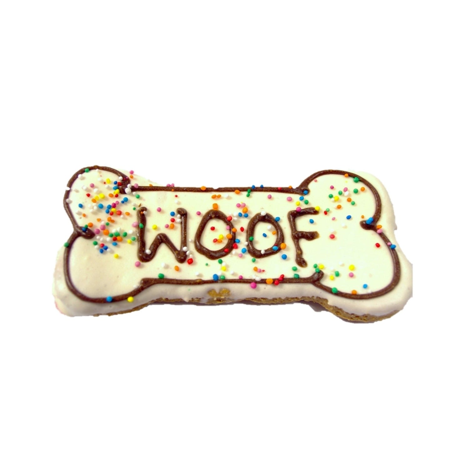 Large Woof Bone Dog Cookie - Pooch Luxury