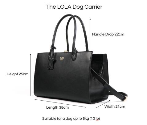 Lola - Black - Pooch Luxury
