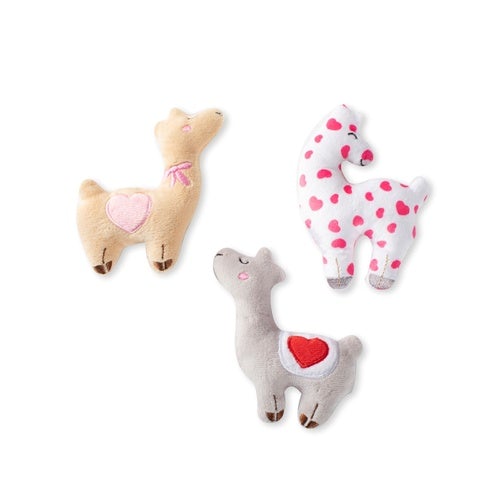 Love Llamas 3 Piece Small Dog Toy Set - Pooch Luxury