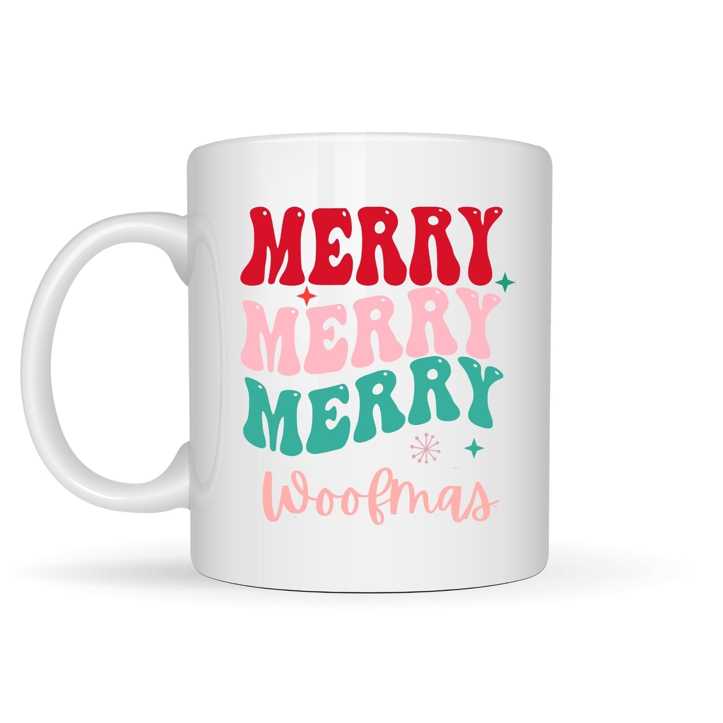 Merry, Merry, Merry Woofmas Mug - Pooch Luxury